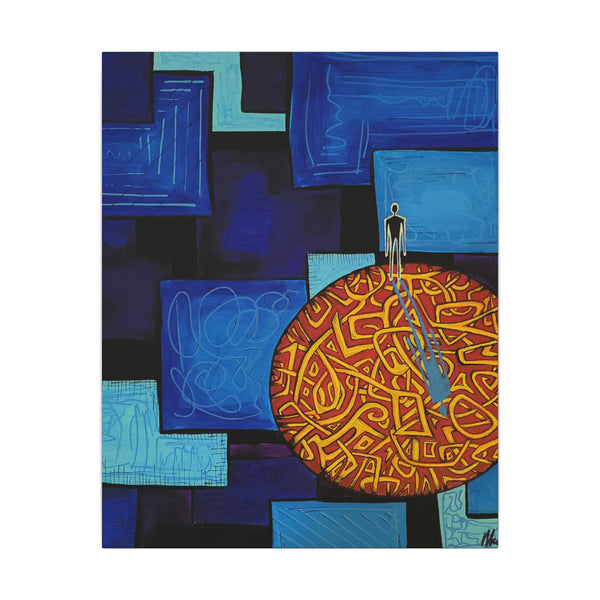 Message on the Moon — Canvas