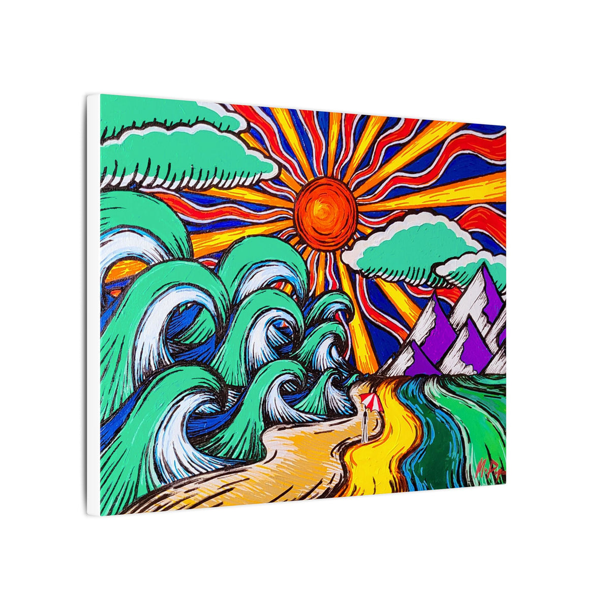 Beach Day — Canvas