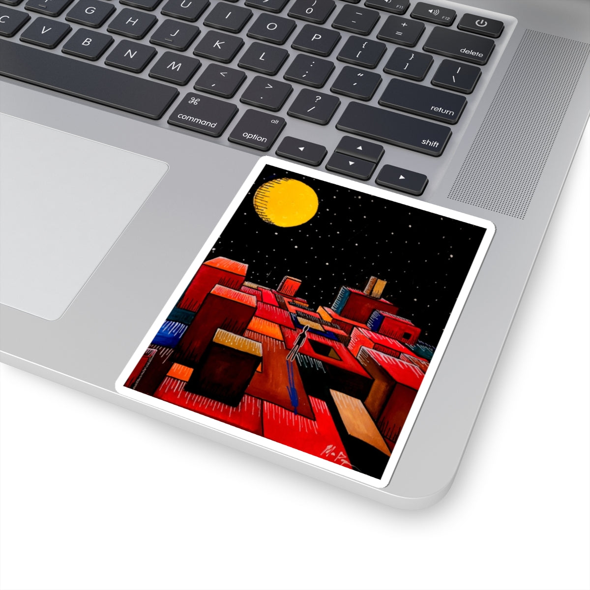 Square Landscape — Sticker