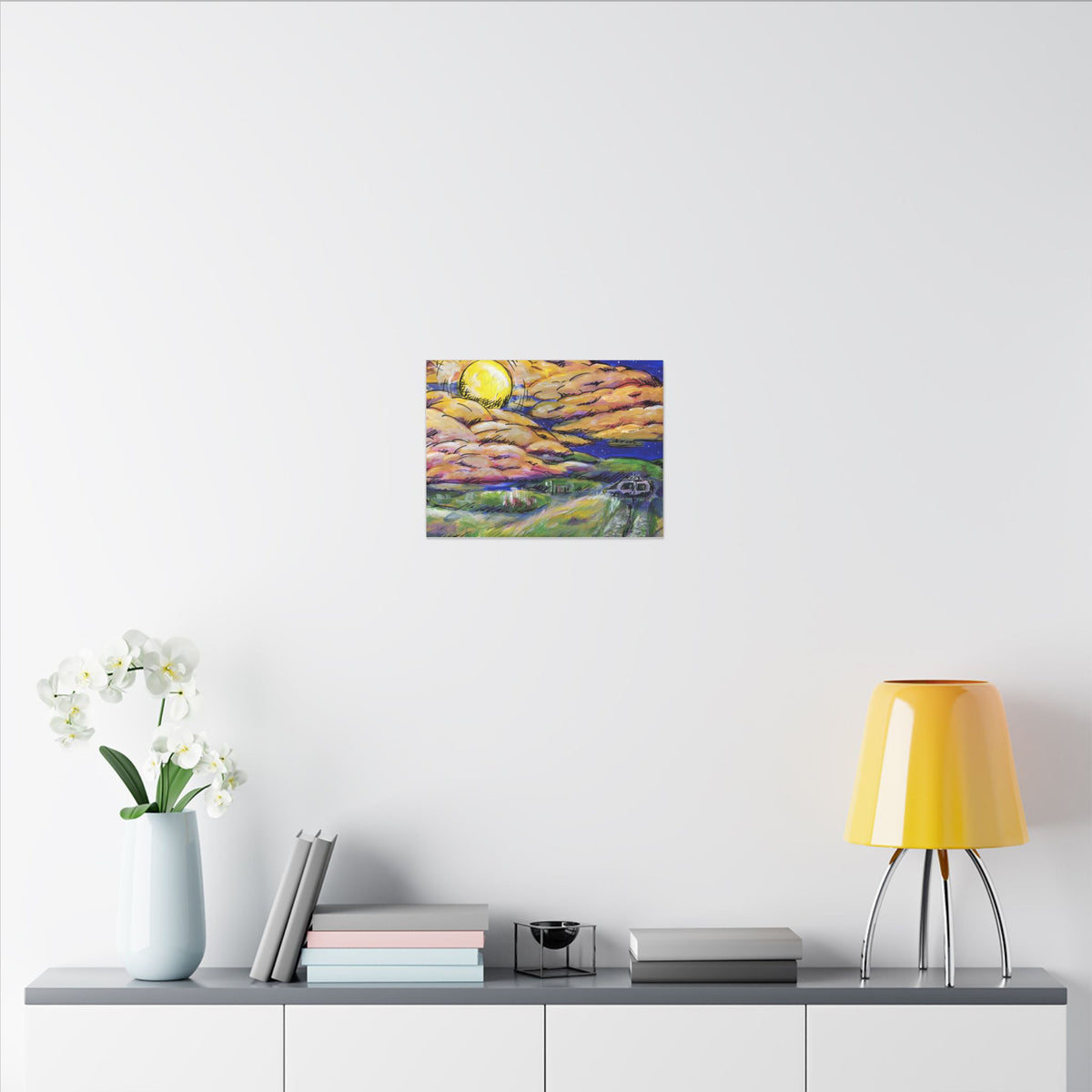 Car and Rabbit — Canvas