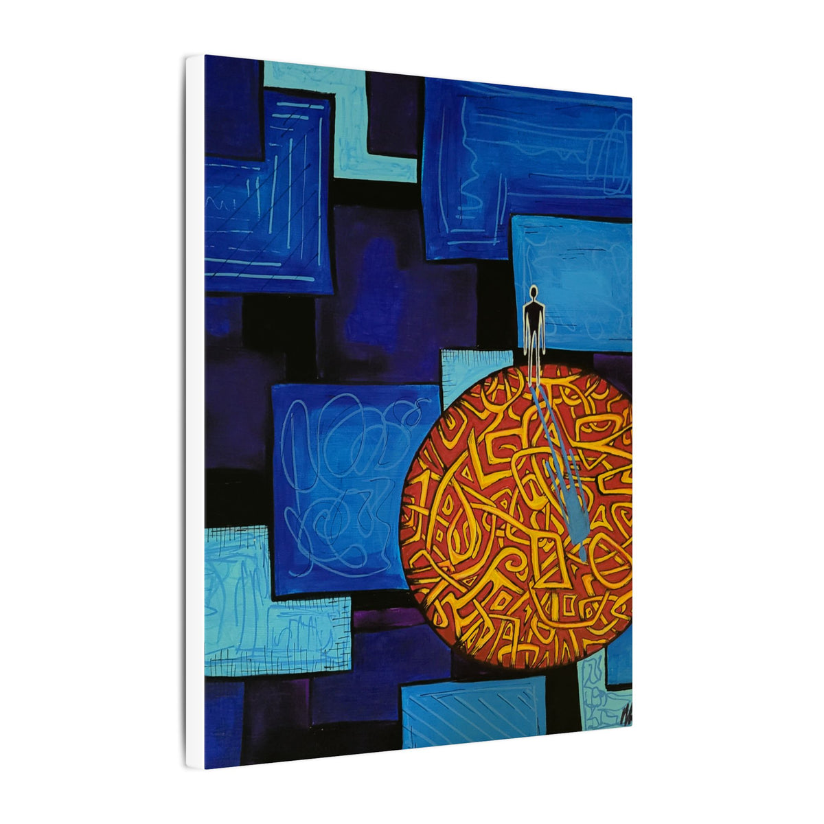Message on the Moon — Canvas