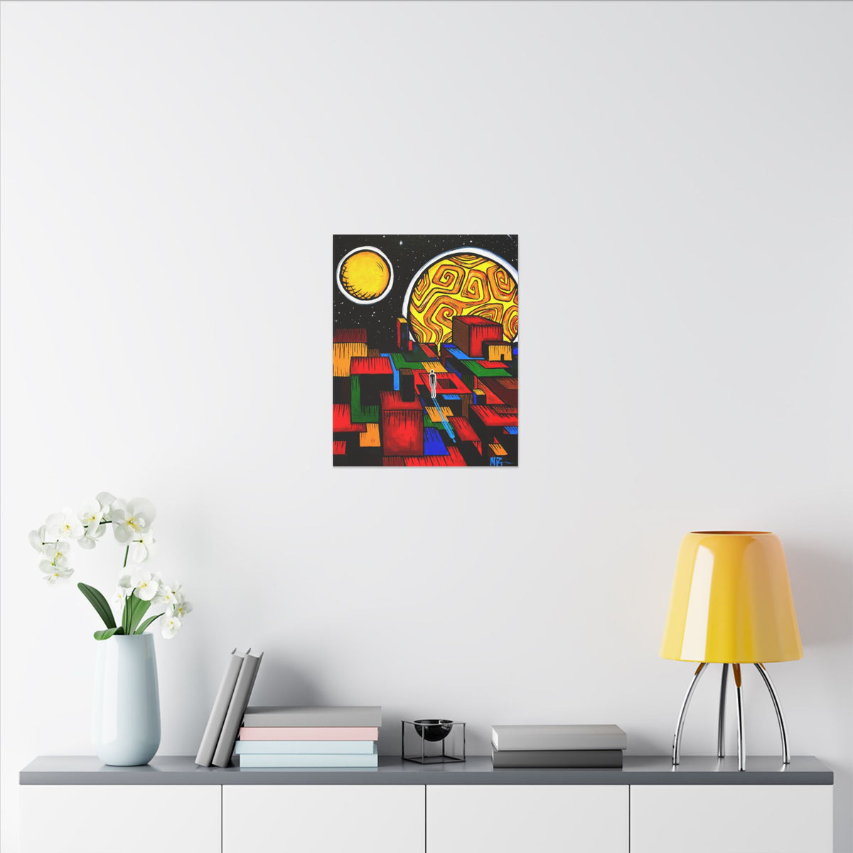 New Square World — Canvas