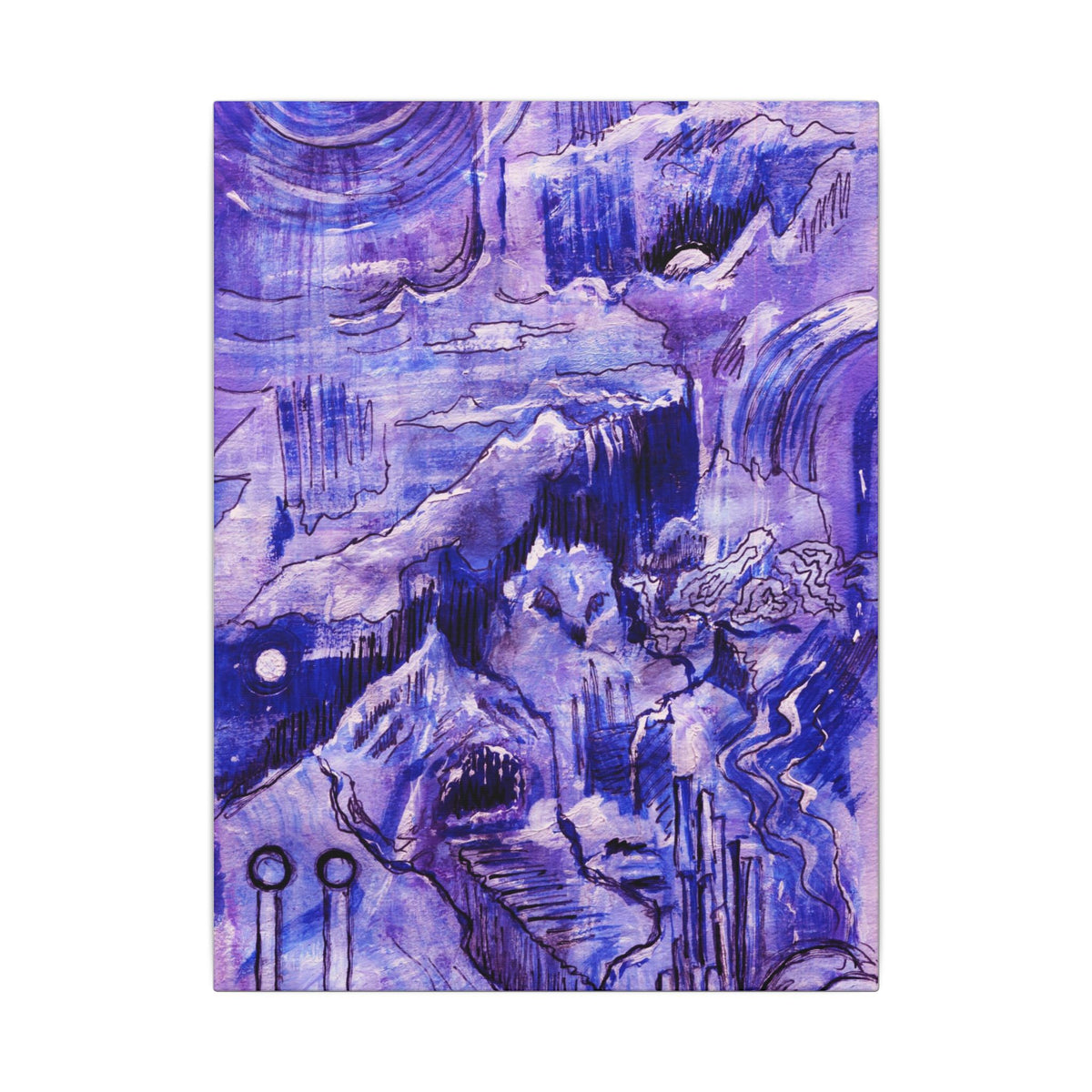 Crying Mountains — Canvas