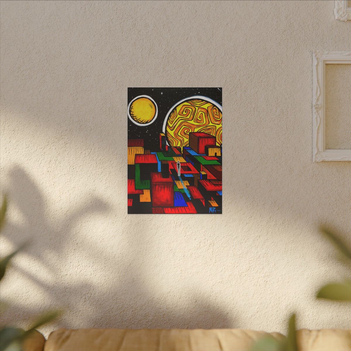 New Square World — Canvas