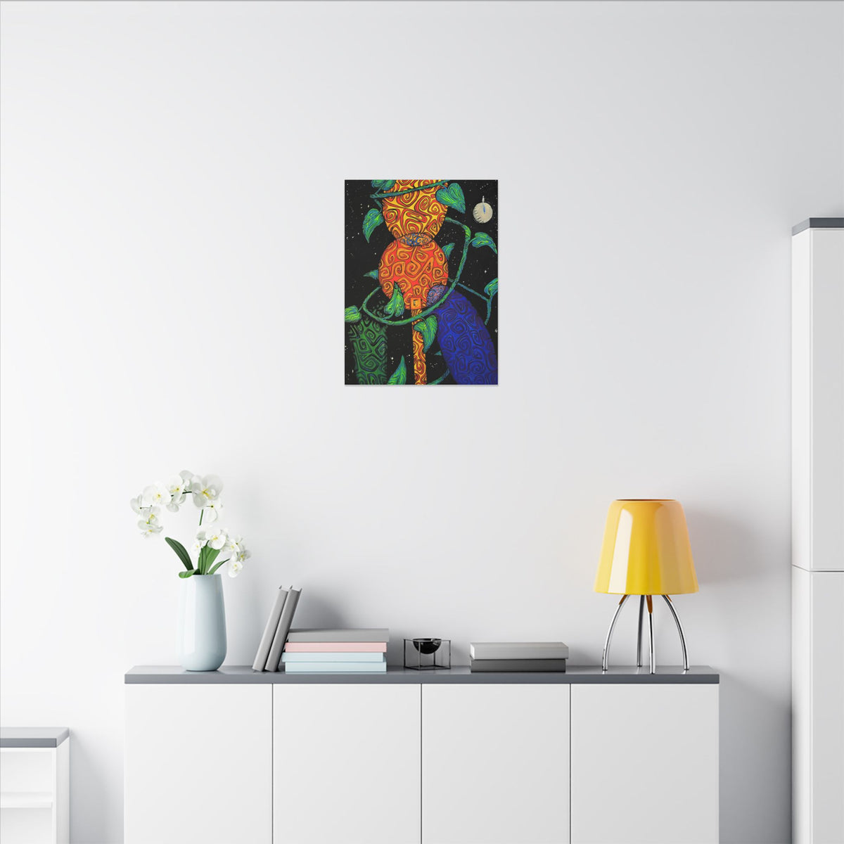 Shapely Egg Building — Canvas