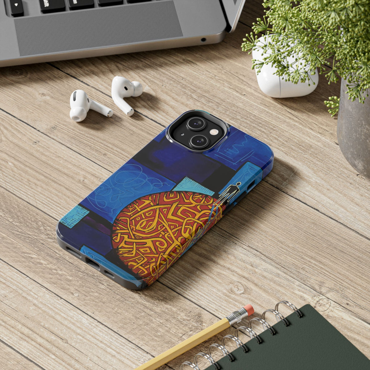 Message on the Moon — Phone Case