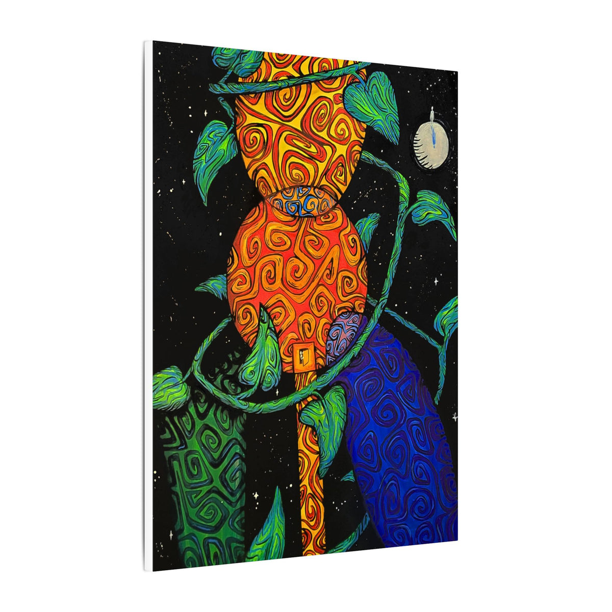 Shapely Egg Building — Canvas