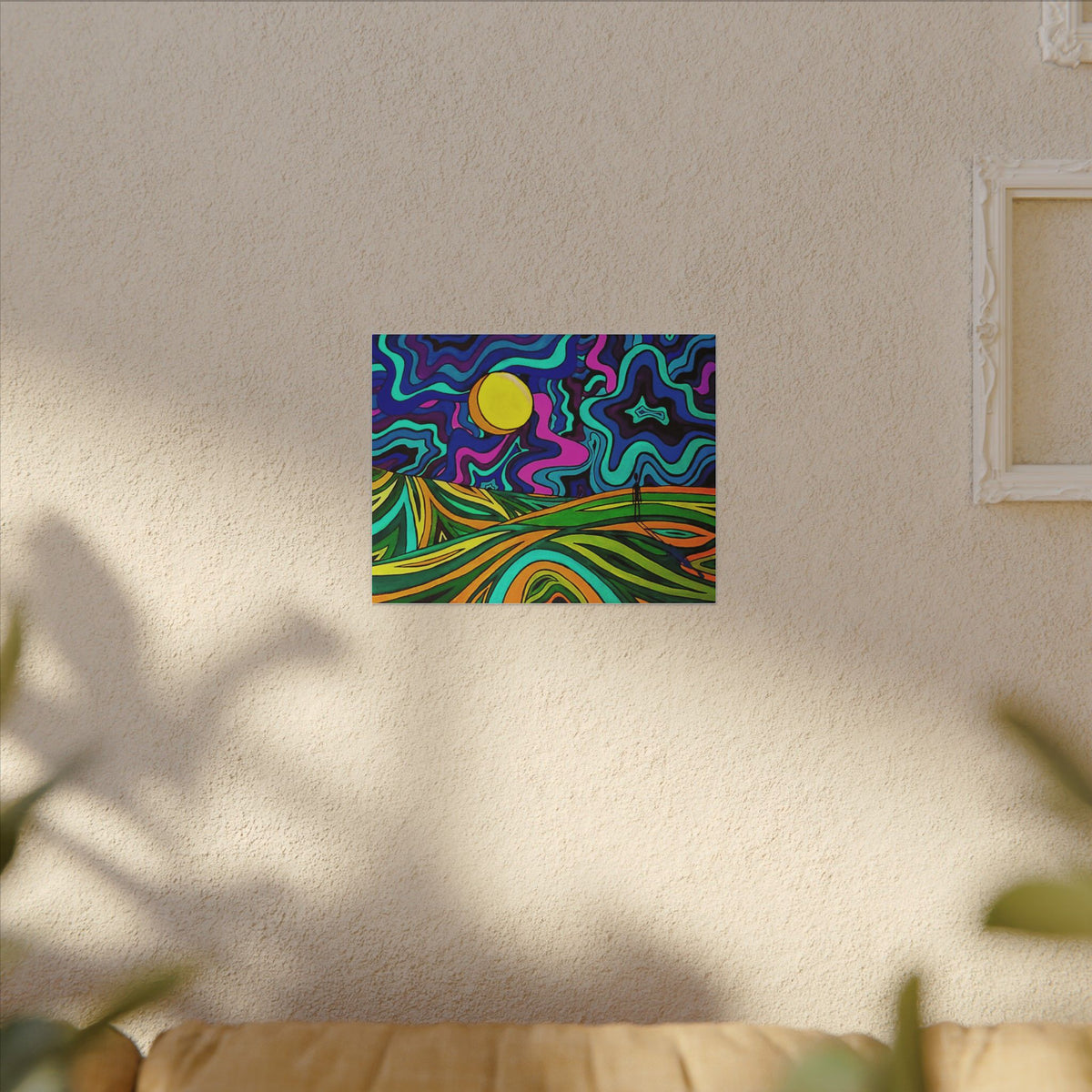 Trippy Landscape — Canvas