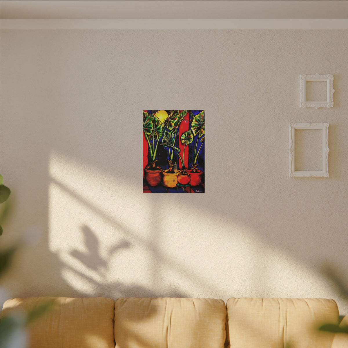 Man in the Plants — Canvas