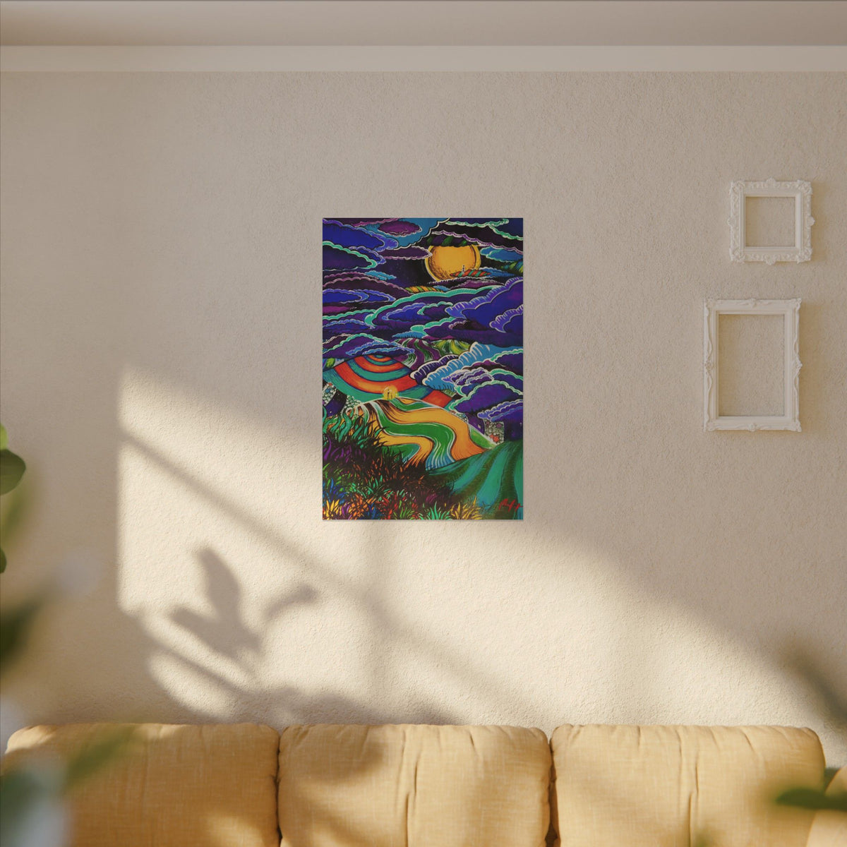 A Scene I Saw — Canvas