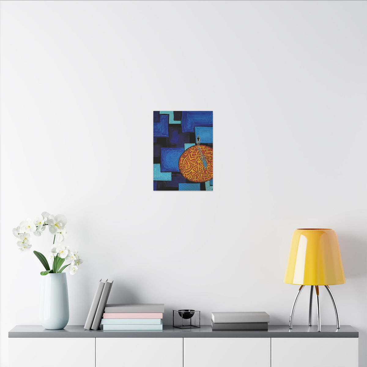 Message on the Moon — Canvas