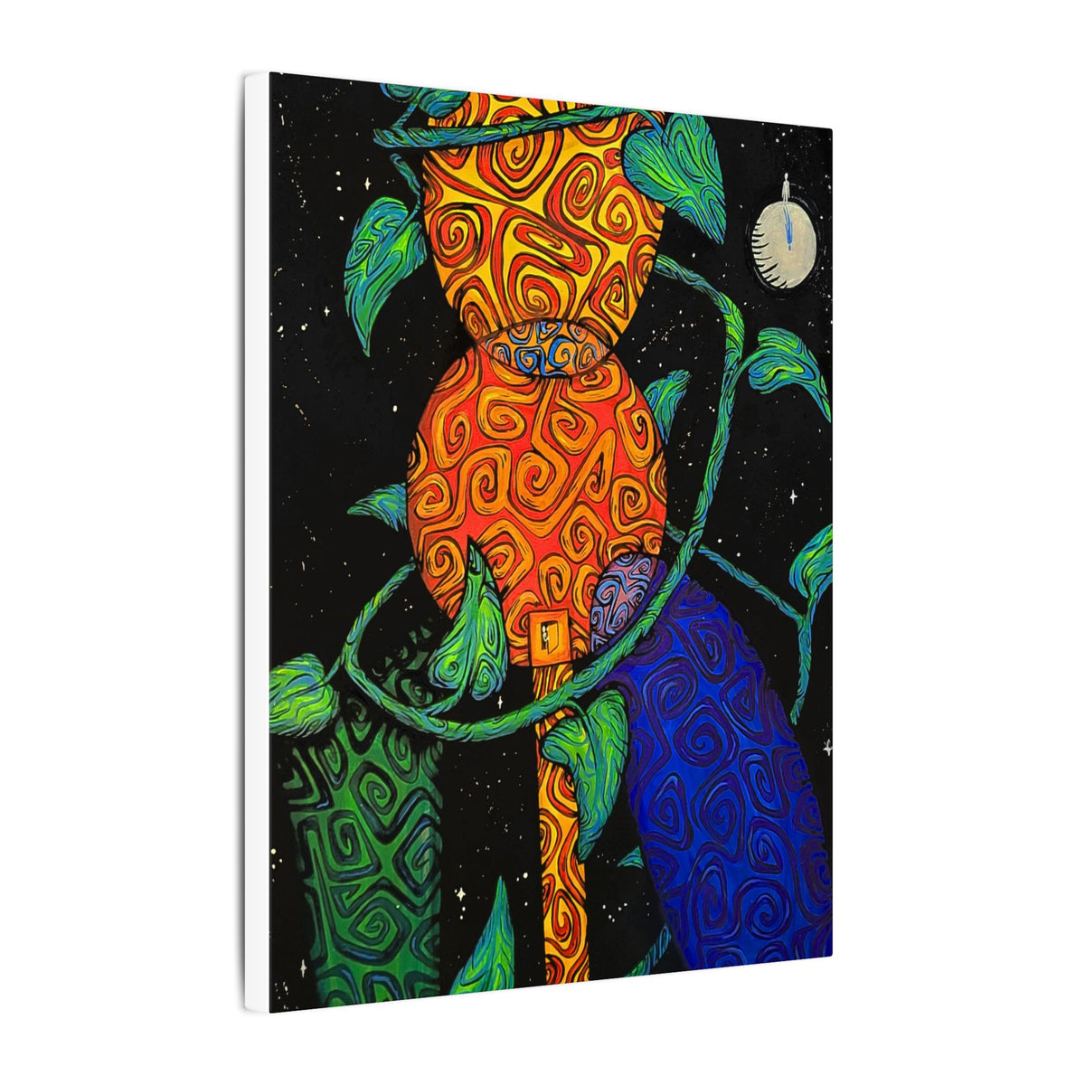 Shapely Egg Building — Canvas