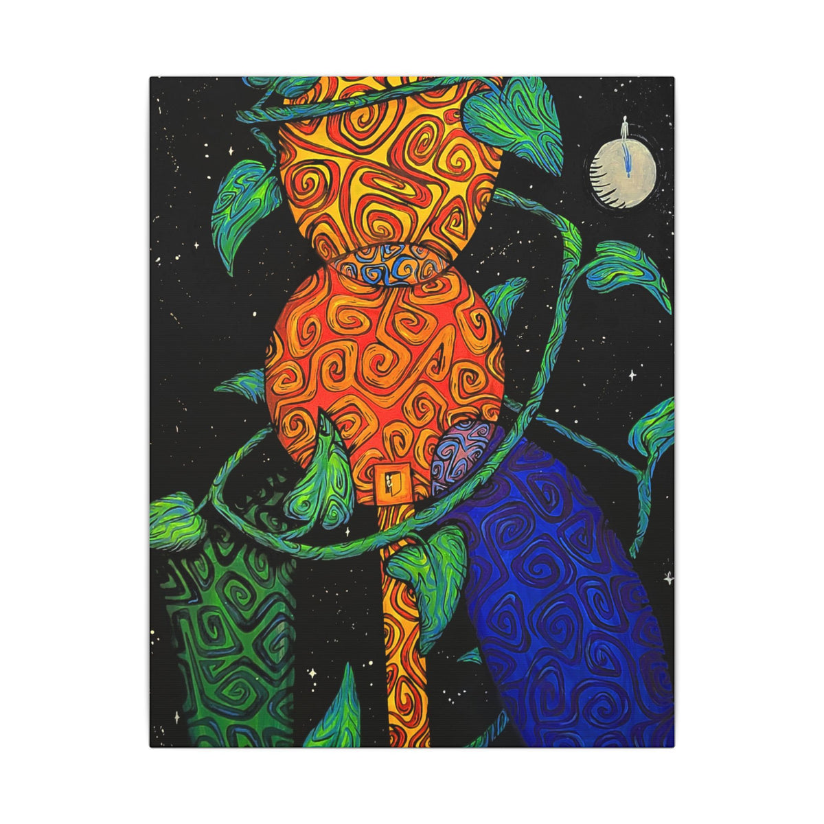 Shapely Egg Building — Canvas