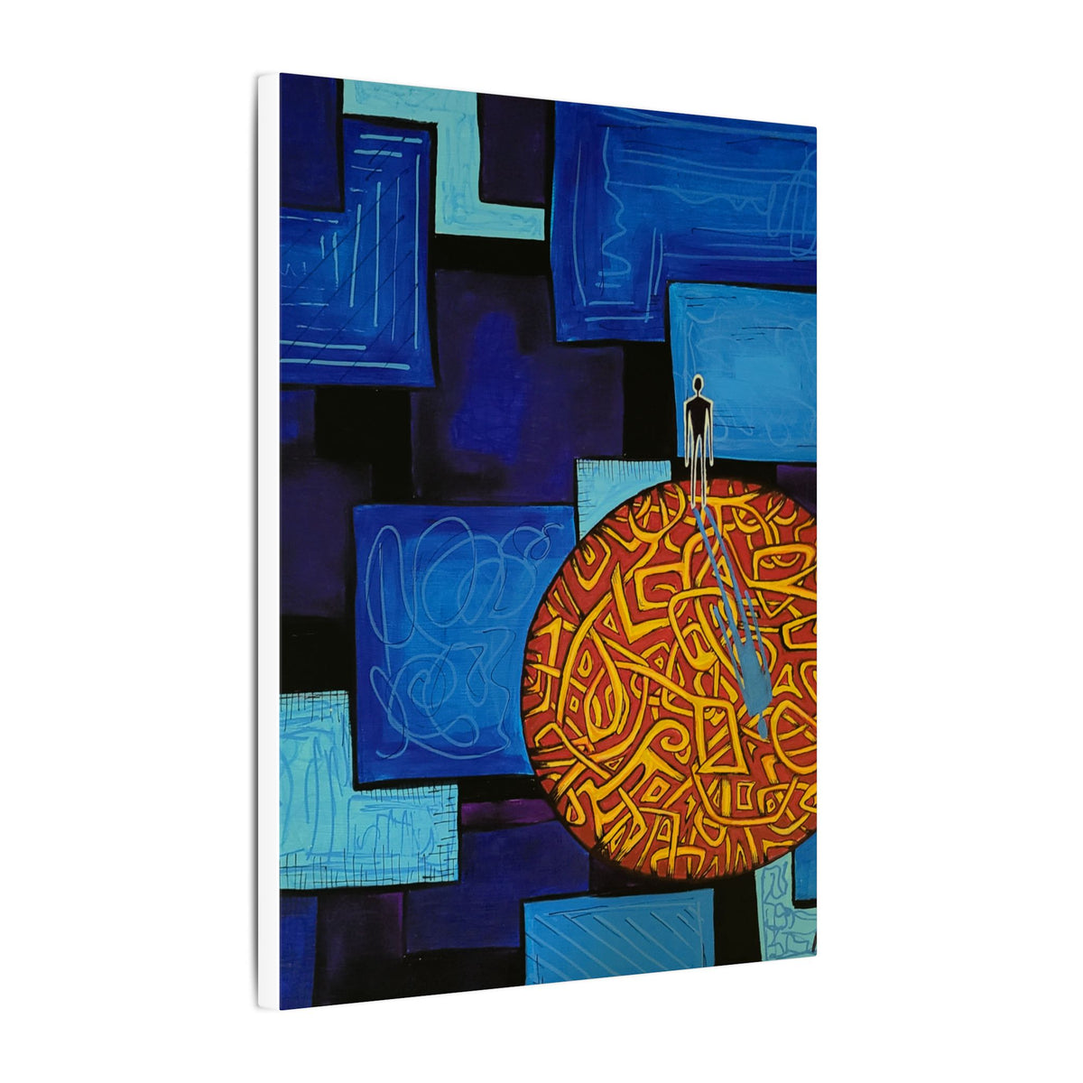 Message on the Moon — Canvas