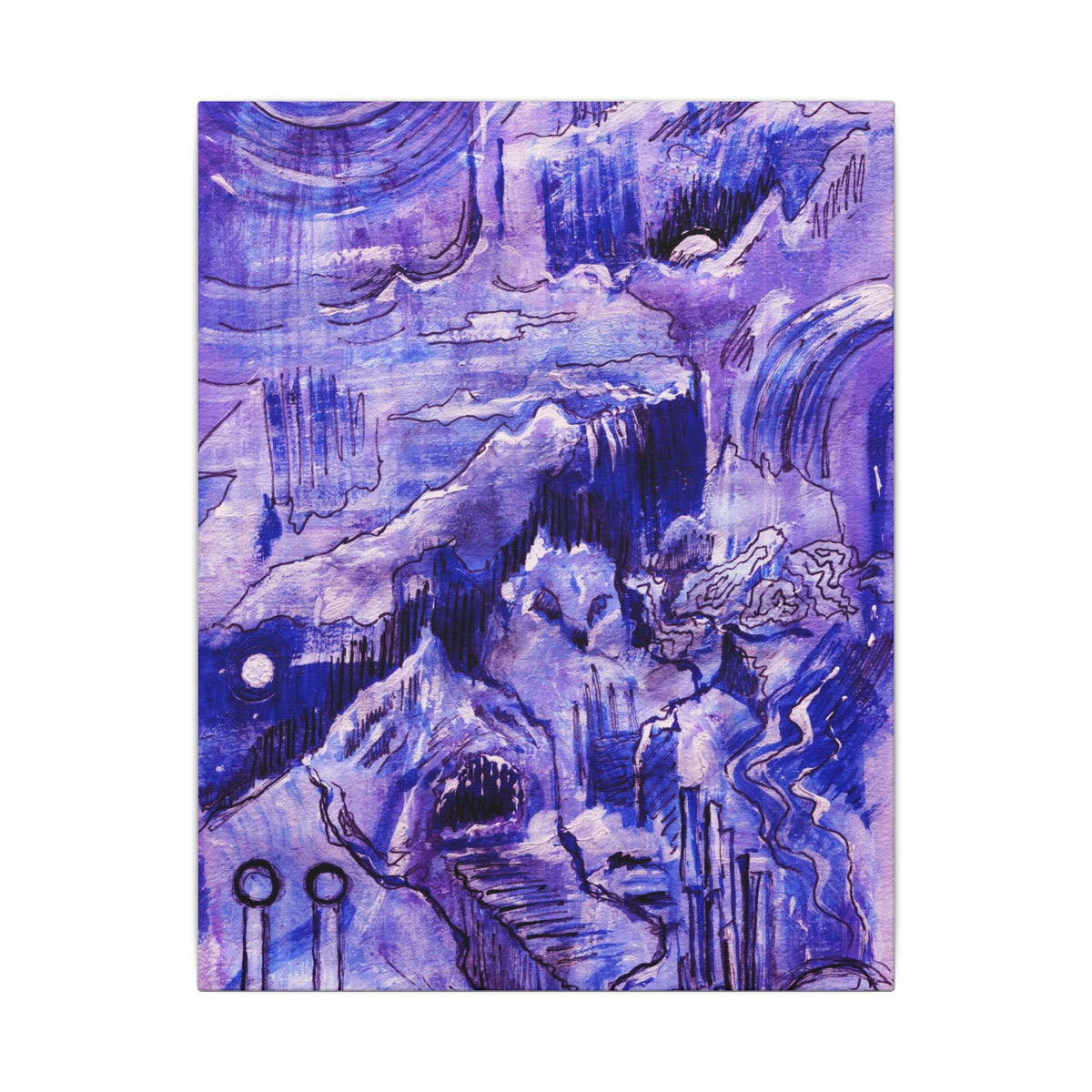 Crying Mountains — Canvas