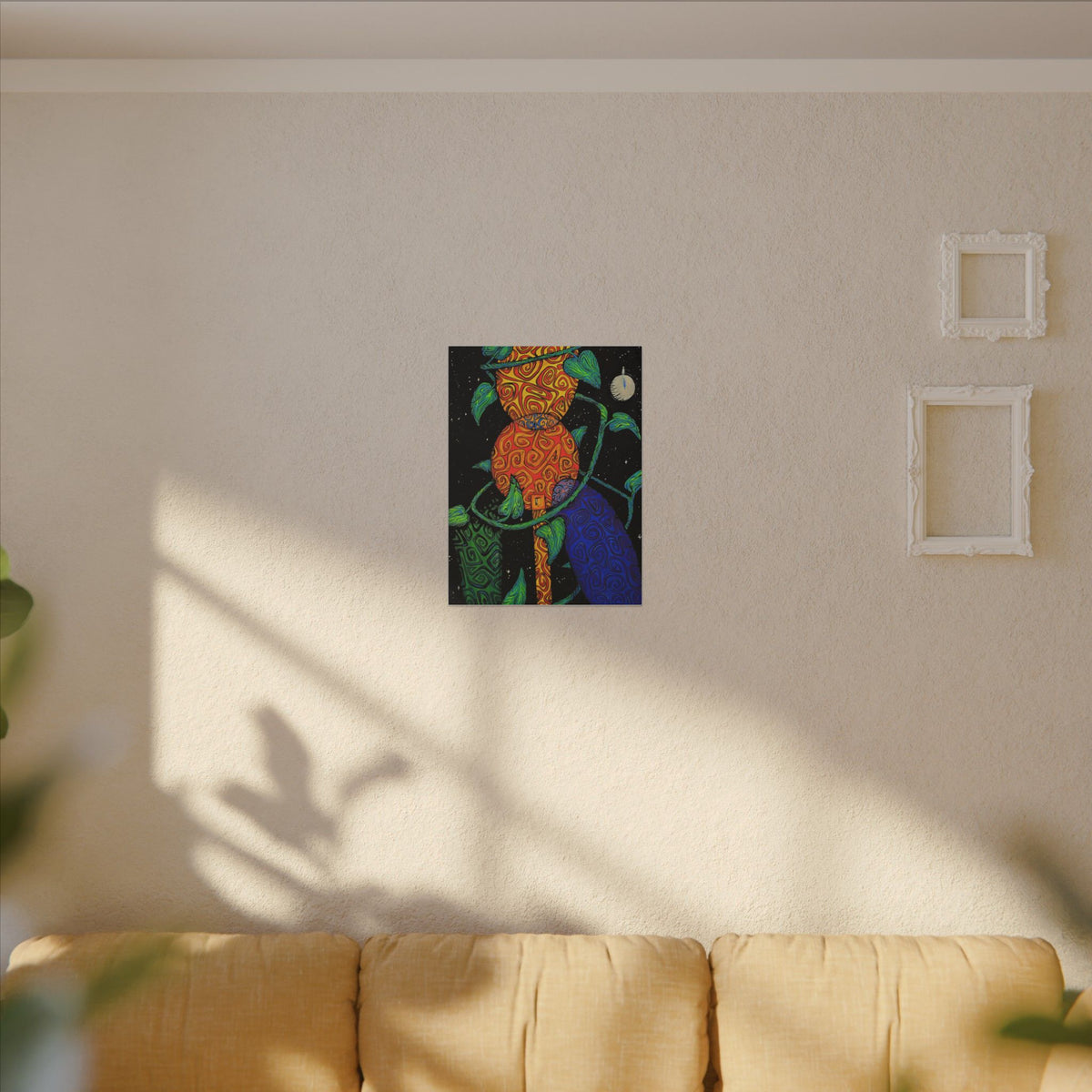 Shapely Egg Building — Canvas