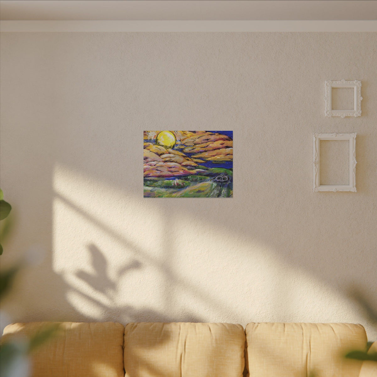 Car and Rabbit — Canvas