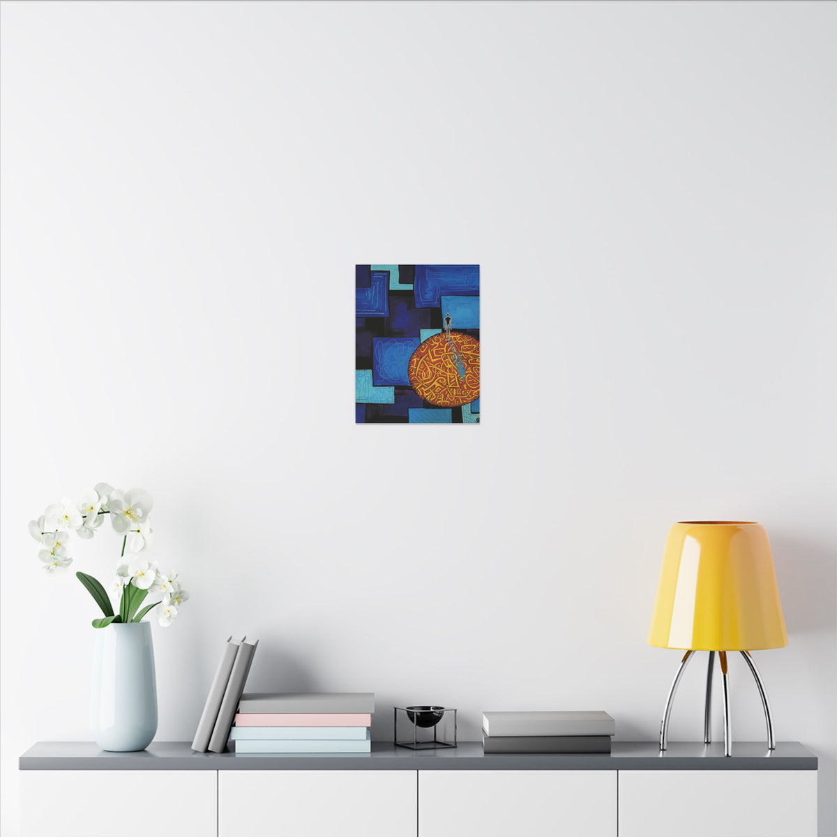 Message on the Moon — Canvas