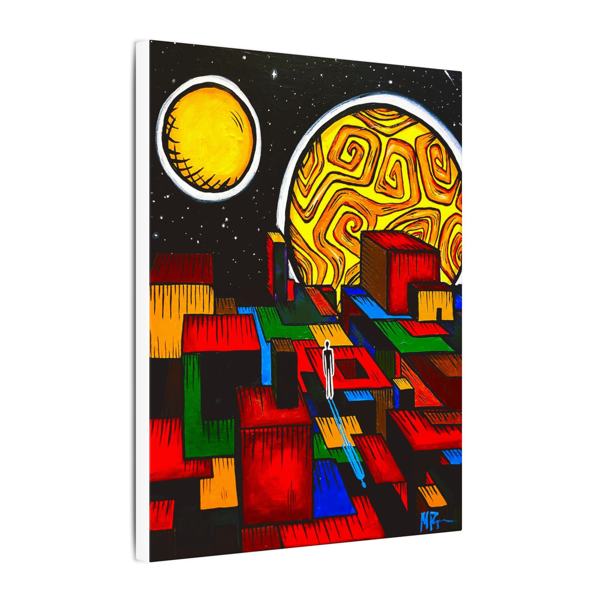 New Square World — Canvas