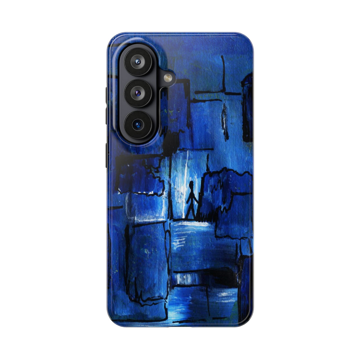 Blue Squares — Phone Case