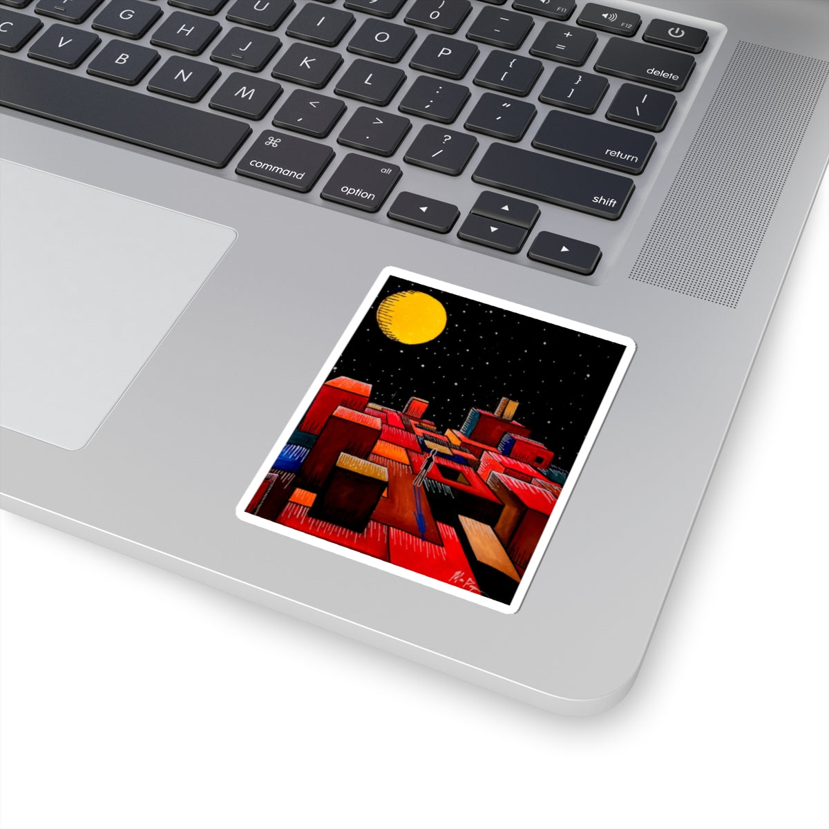 Square Landscape — Sticker