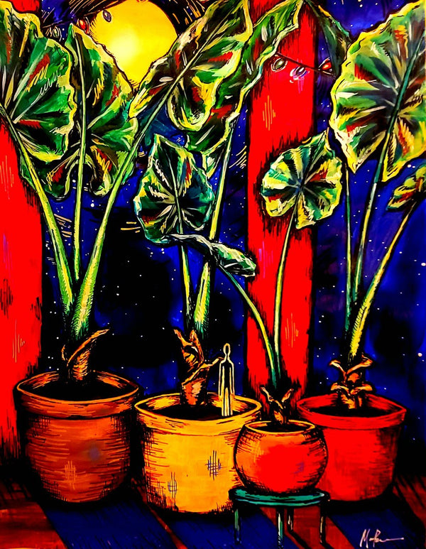 Man in the Plants