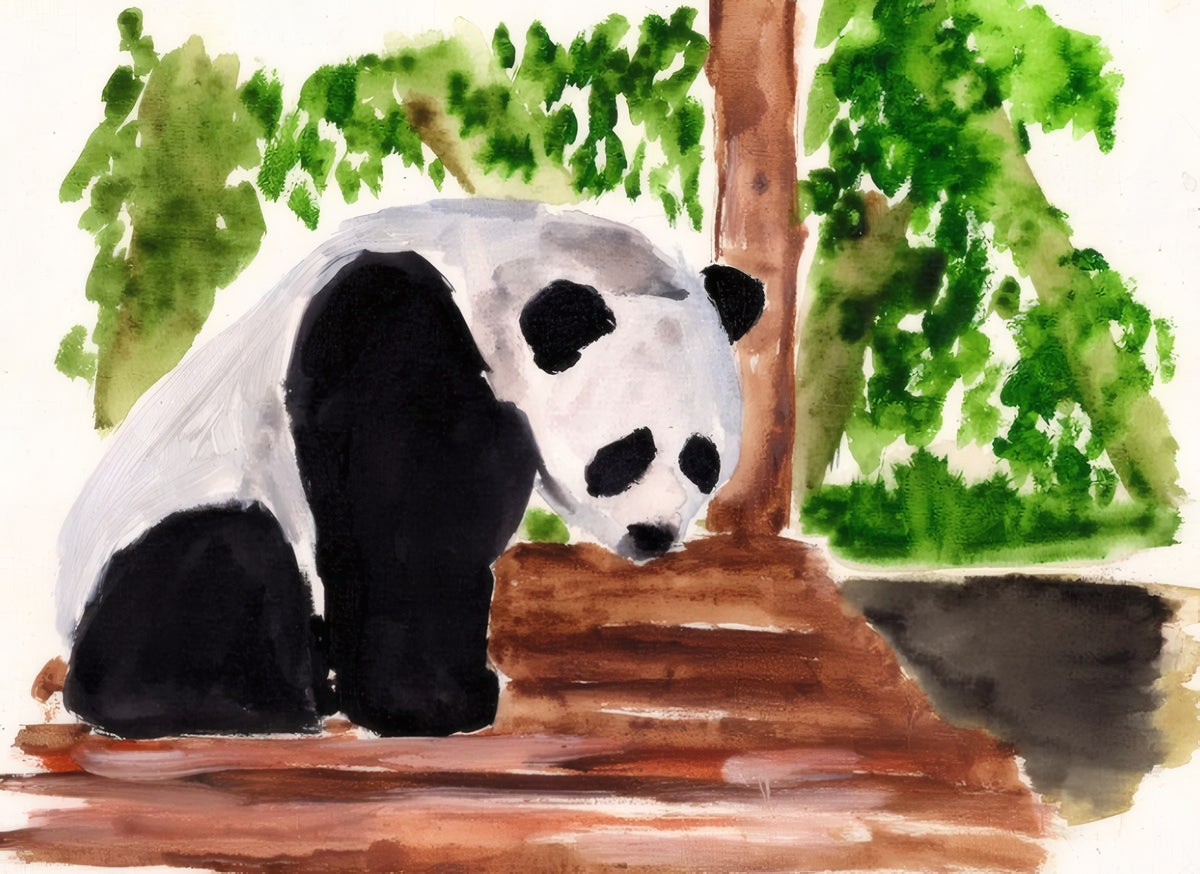 Panda by Maria Popescu