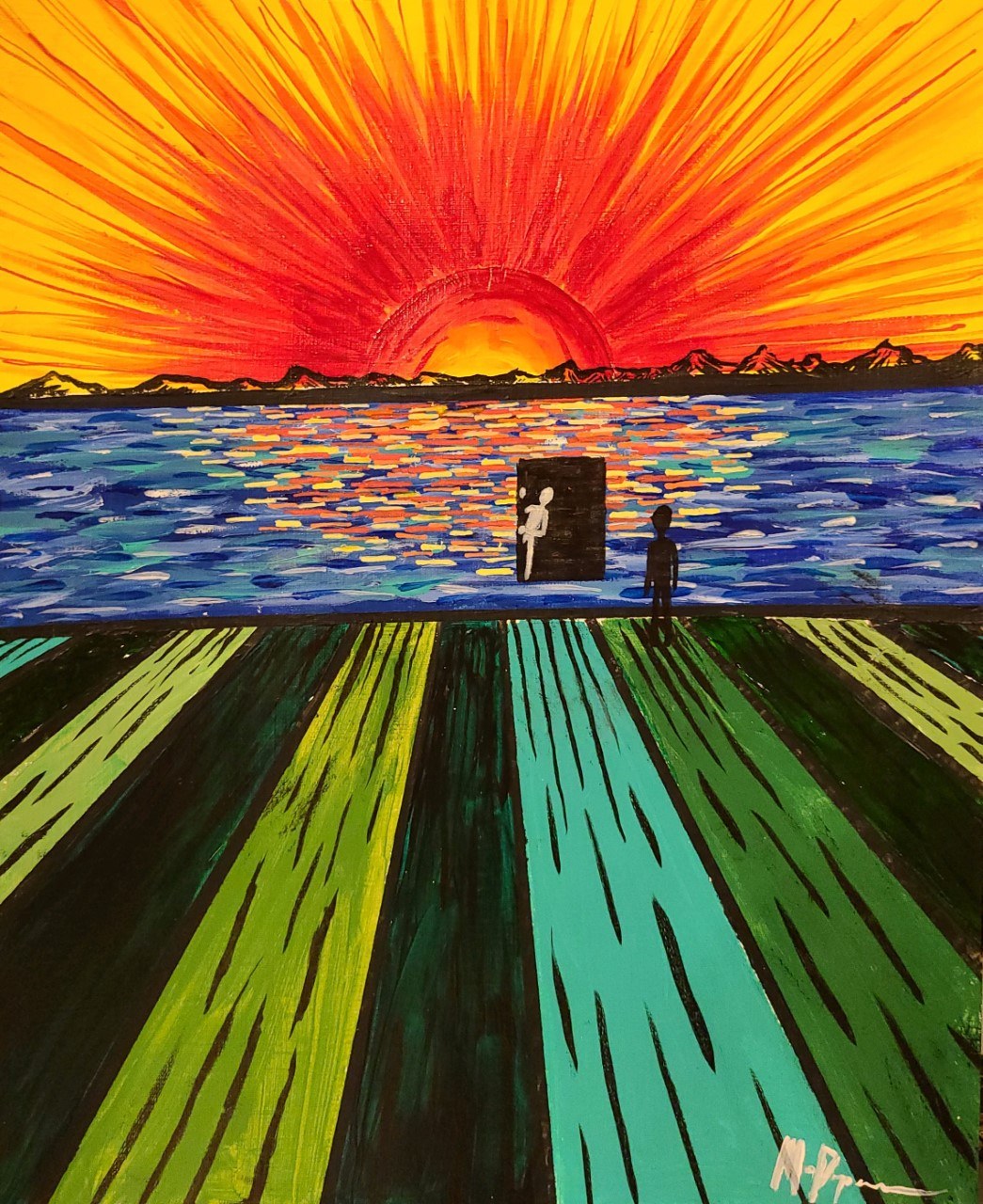 Sunset by Maria Popescu